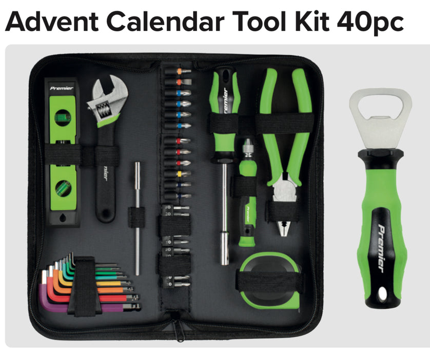 AVC004 Sealey Advent Calendar Tool Kit 40pc