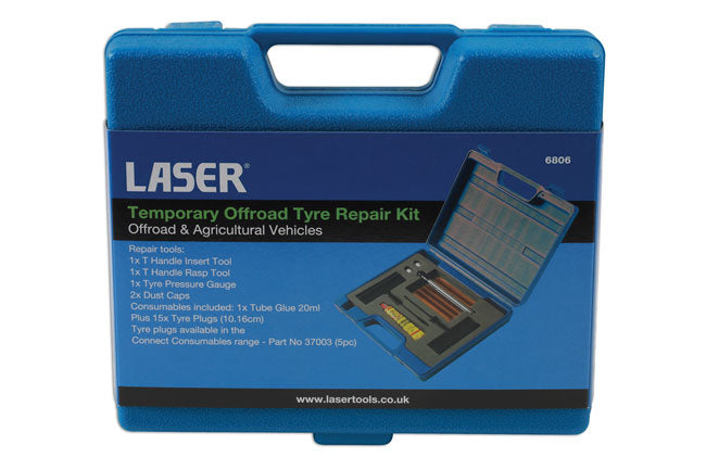 6806 Laser Temporary Off-Road Tyre Repair Kit