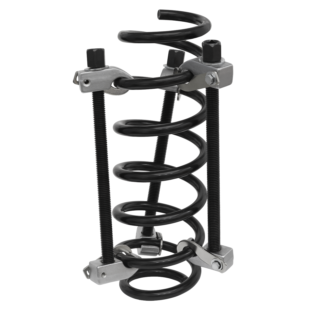 AK384 Sealey Coil Spring Compressor 3pc with Safety Hooks