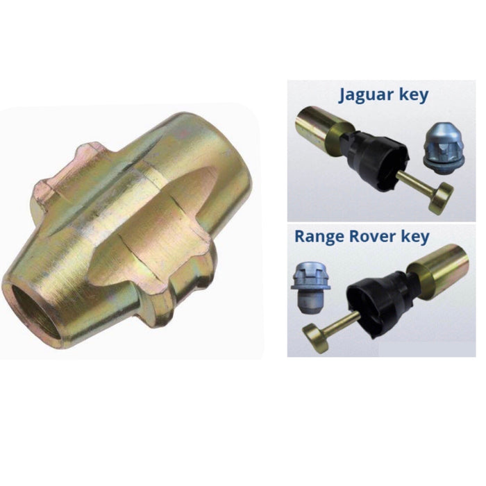 Dynomec Replacement Locking Wheel Nut Key: Blade C Universal / Ranger Rover / Jaguar