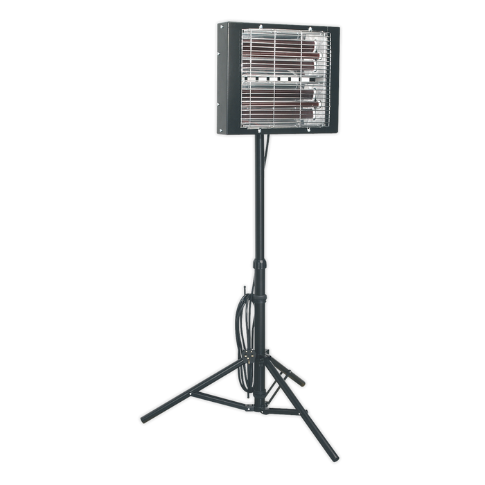 LP3000 Sealey Infrared Quartz Heater - Tripod Mounted 3000W/230V