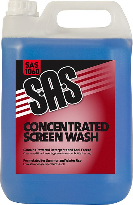 S.A.S Concentrated Screen Wash 5Litre