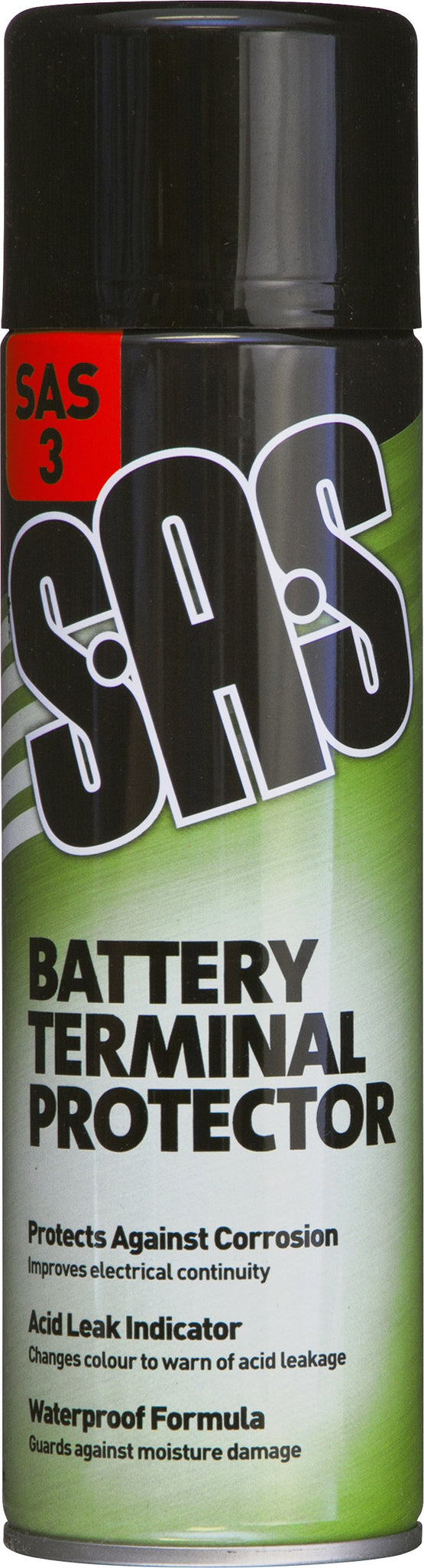 SAS3 Battery Terminal Protector Aerosol 500ml. Pack of 6.