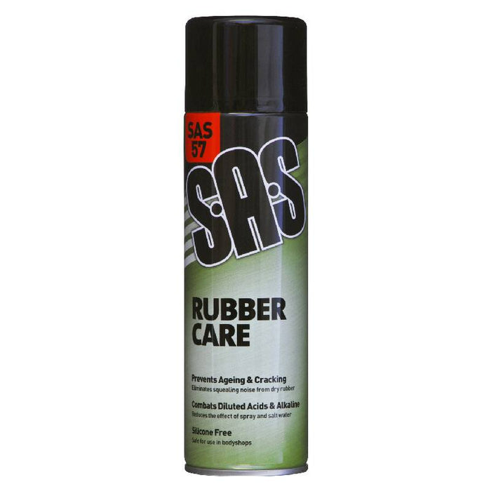 SAS57 Rubber Care Silicone Free Aerosol 500ml. Pack of 6.